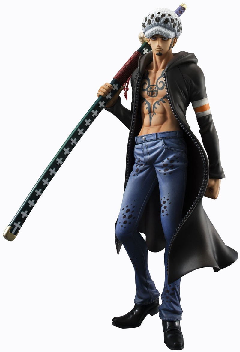 Excellent Model One Piece Portrait of Pirates Sailing Again 1/8 Scale Pre-Painted Figure: Trafalgar Law Ver.2 (Re-run) image 1