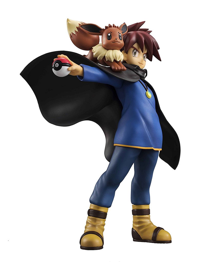 G.E.M. Series Pocket Monsters Pre-Painted PVC Figure: Shigeru & Eevee image 4