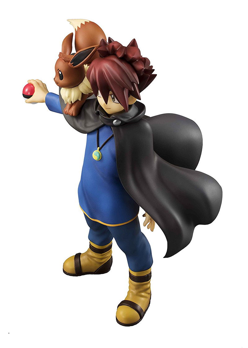 G.E.M. Series Pocket Monsters Pre-Painted PVC Figure: Shigeru & Eevee image 5