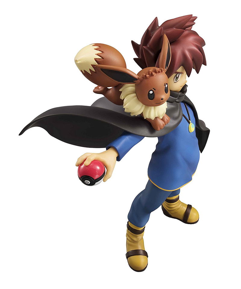 G.E.M. Series Pocket Monsters Pre-Painted PVC Figure: Shigeru & Eevee image 7