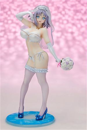 Gokubi Girls Super Premium Senran Kagura NewWave G Burst 1/6 Scale Pre-Painted Figure: Yumi Wedding Lingerie Ver.