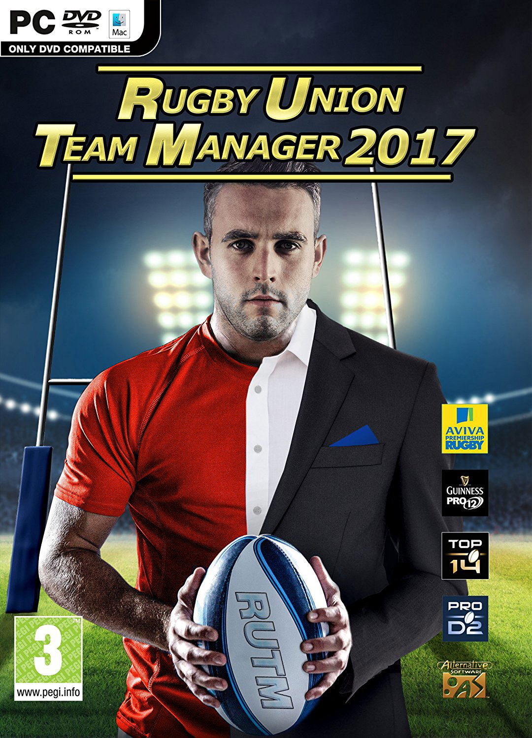 Rugby Union Team Manager 2017 (DVD-ROM) — Import Game Deal