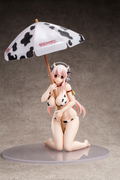 SoniAni Super Sonico The Animation 1/7 Scale Pre-Painted Figure: Super Sonico Holstein Bikini de Straw thumbnail 2