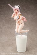 SoniAni Super Sonico The Animation 1/7 Scale Pre-Painted Figure: Super Sonico Holstein Bikini de Straw thumbnail 13