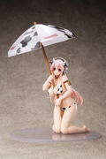 SoniAni Super Sonico The Animation 1/7 Scale Pre-Painted Figure: Super Sonico Holstein Bikini de Straw thumbnail 3