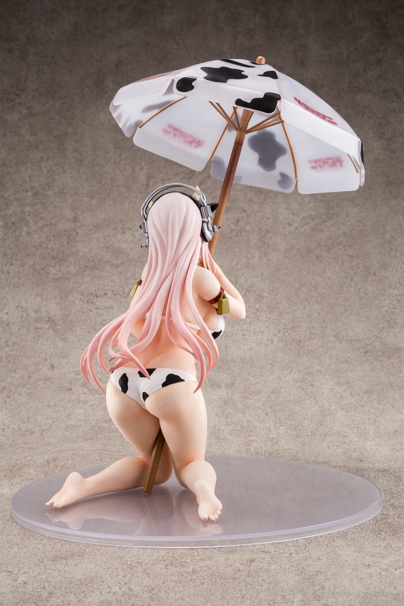 SoniAni Super Sonico The Animation 1/7 Scale Pre-Painted Figure: Super Sonico Holstein Bikini de Straw image 7