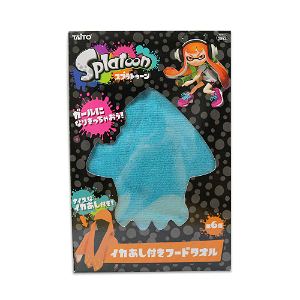 Splatoon Squid Legs Hooded Towel (Turquoise)