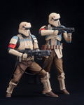 ARTFX+ Rogue One A Star Wars Story 1/10 Scale Pre-Painted Figure: Shoretrooper 2 Pack (Squad Leader & Captain) thumbnail 2