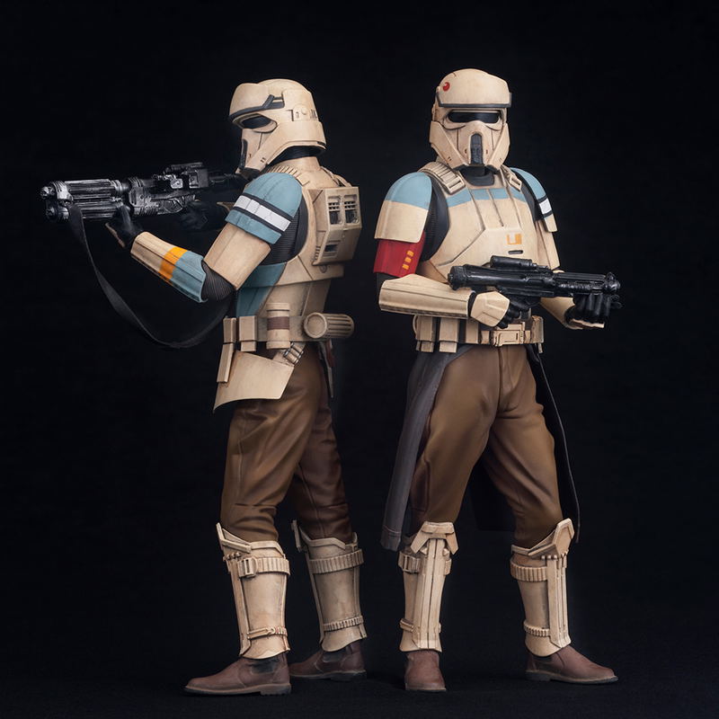 ARTFX+ Rogue One A Star Wars Story 1/10 Scale Pre-Painted Figure: Shoretrooper 2 Pack (Squad Leader & Captain) image 3