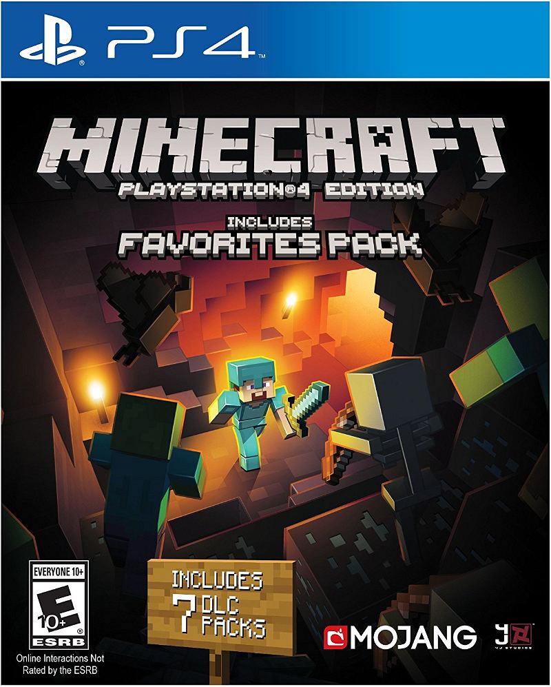 Minecraft: PlayStation 4 Edition [includes Favorites Pack] for PlayStation  4 - Bitcoin & Lightning accepted