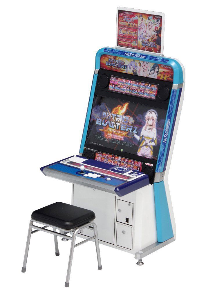 Nitroplus Blasterz Heroines Infinite Duel 1/12 Scale Plastic Model Kit: Vewlix Arcade Machine image 1