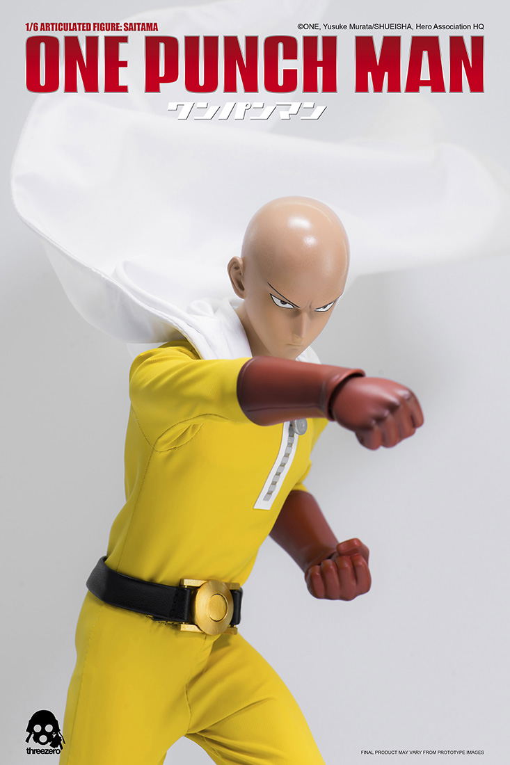 One Punch Man 1/6 Scale Action Figure: Saitama image 13