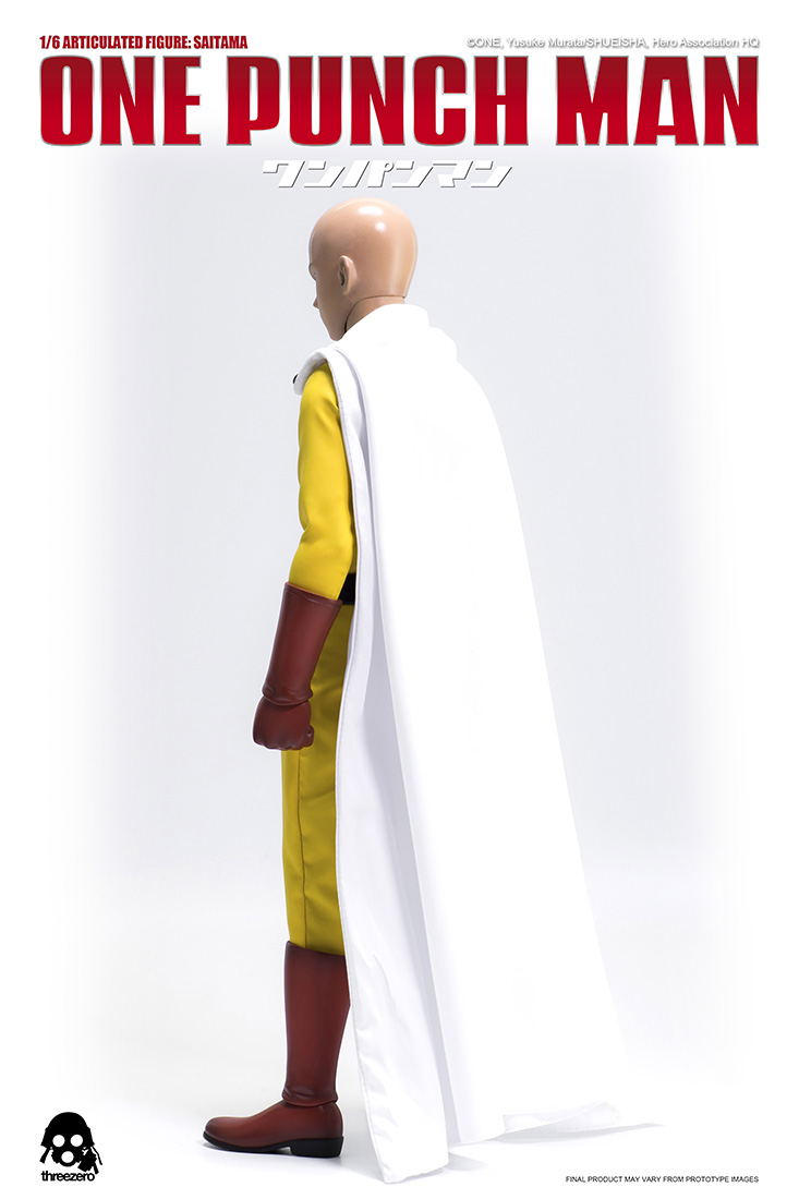 One Punch Man 1/6 Scale Action Figure: Saitama image 15
