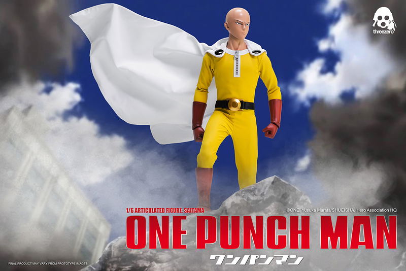 One Punch Man 1/6 Scale Action Figure: Saitama image 17
