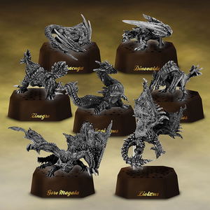 Capcom Figure Builder Monster Hunter Stone Model (Set of 6 pieces)_