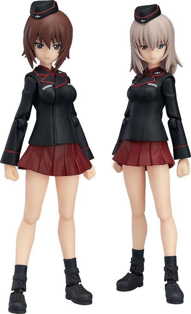 figma Girls und Panzer der Film: Maho Nishizumi & Erika Itsumi Set image 1