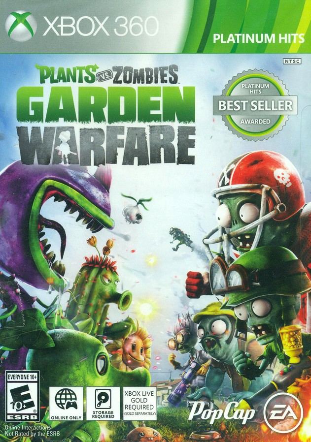 Plants Vs Zombies - Garden Warfare - Xbox 360 : : Games e  Consoles