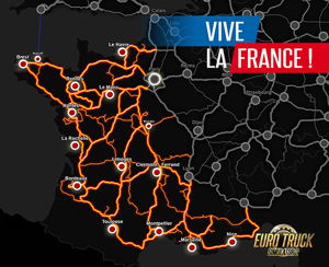 Euro Truck Simulator 2: Vive la France (DLC)