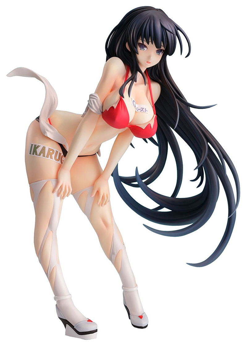 Senran Kagura New Wave G Burst 1/6 Scale Pre-Painted Figure: Ikaruga -Queen of The Circuit- image 1