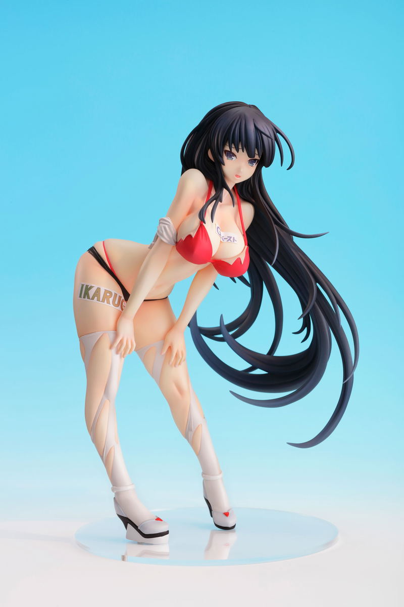 Senran Kagura New Wave G Burst 1/6 Scale Pre-Painted Figure: Ikaruga -Queen of The Circuit- image 3