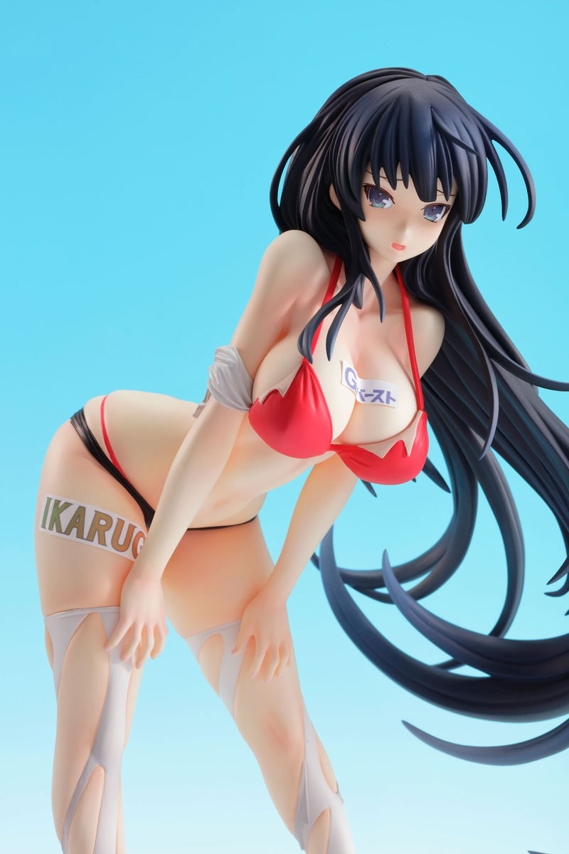 Senran Kagura New Wave G Burst 1/6 Scale Pre-Painted Figure: Ikaruga -Queen of The Circuit- image 6