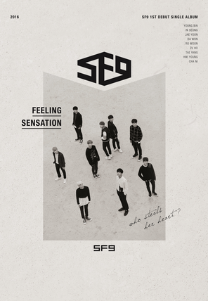 SF9 Debut Single Album - Feeling Sensation (CD + DVD) (SF9)