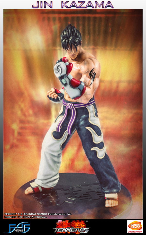 Tekken 5 1/4 Scale Statue: Jin Kazama