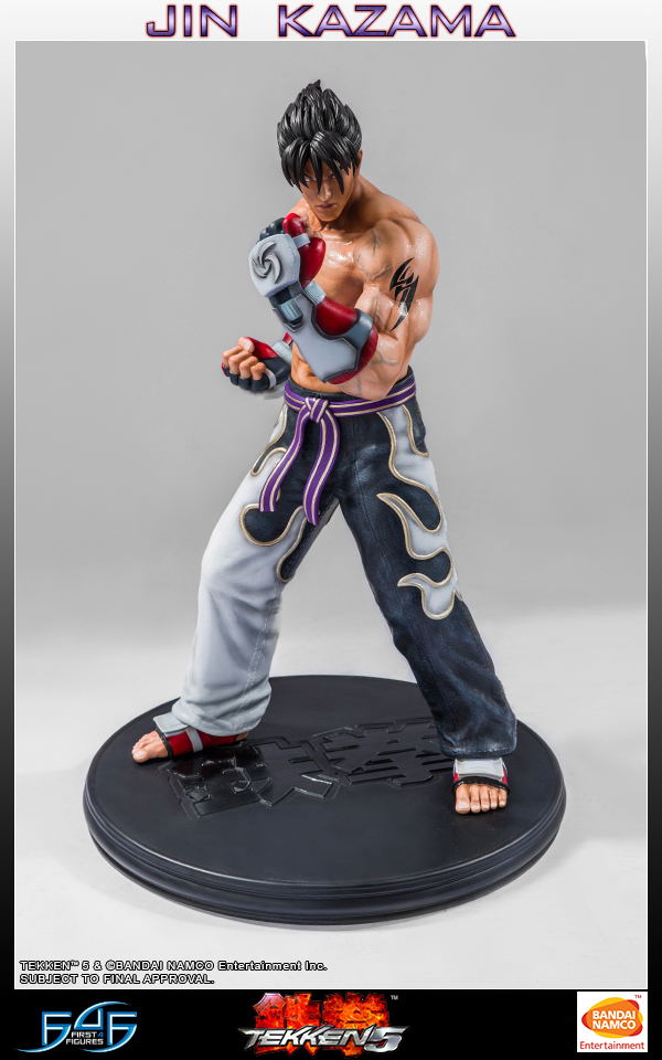 BANDAI NAMCO Jinzo フィギュア Tekken 5 1/4 Scale Statue: Jin Kazama