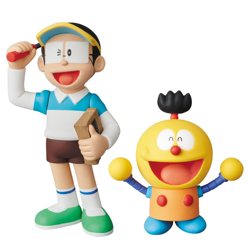 Ultra Detail Figure Fujiko F Fujio Series 10 Kiteretsu Daihyakka: Kiteretsu & Korosuke (2 Figure Set) image 1