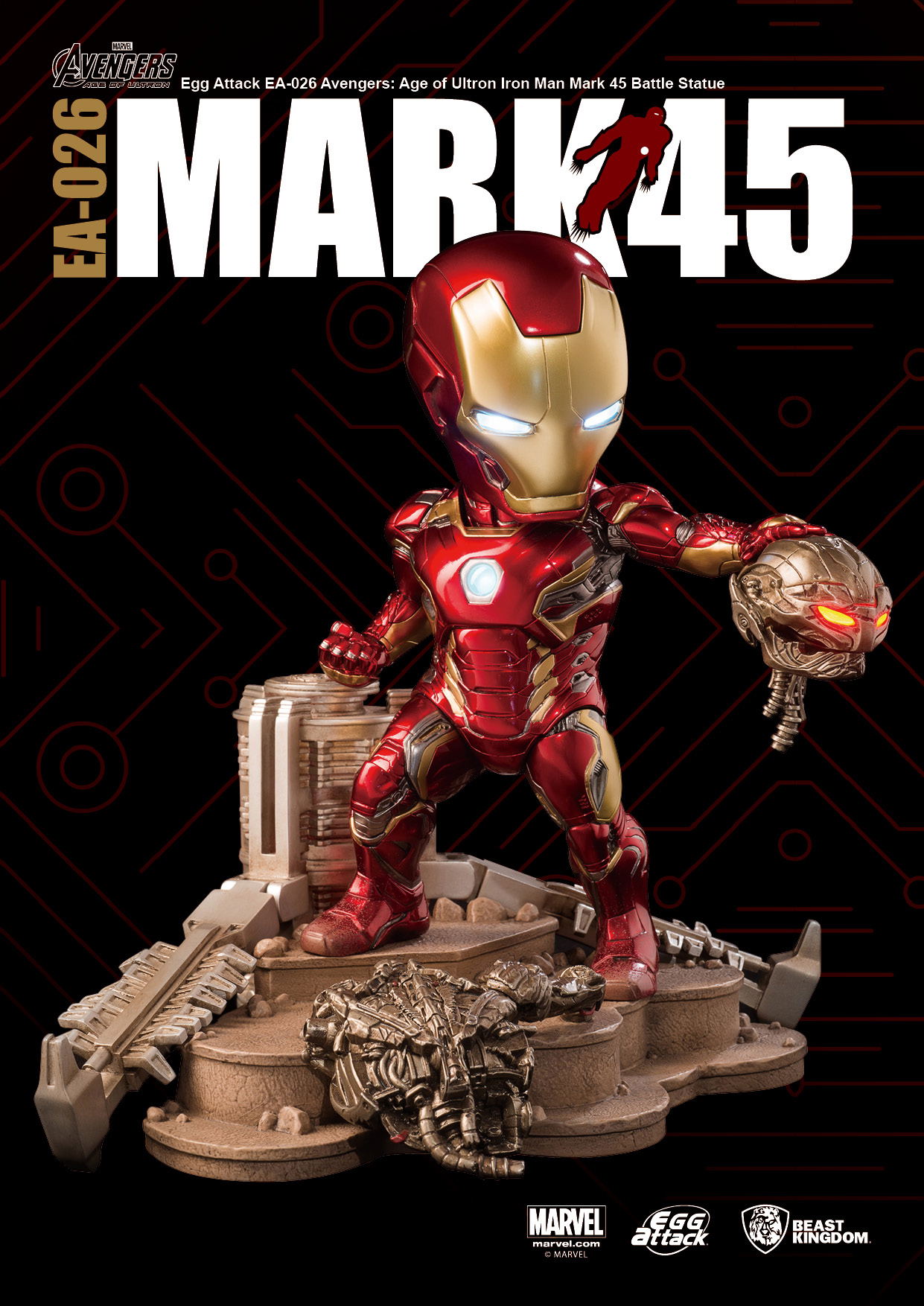 Egg Attack Avengers Age Of Ultron: Iron Man Mark 45