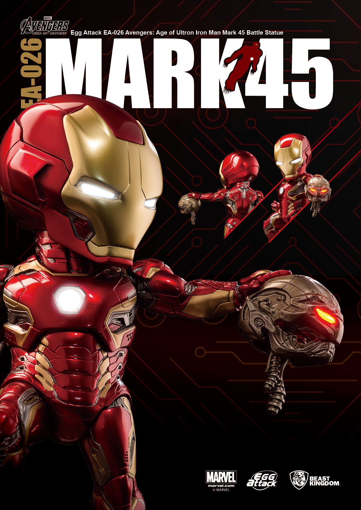 Egg Attack Avengers Age Of Ultron: Iron Man Mark 45