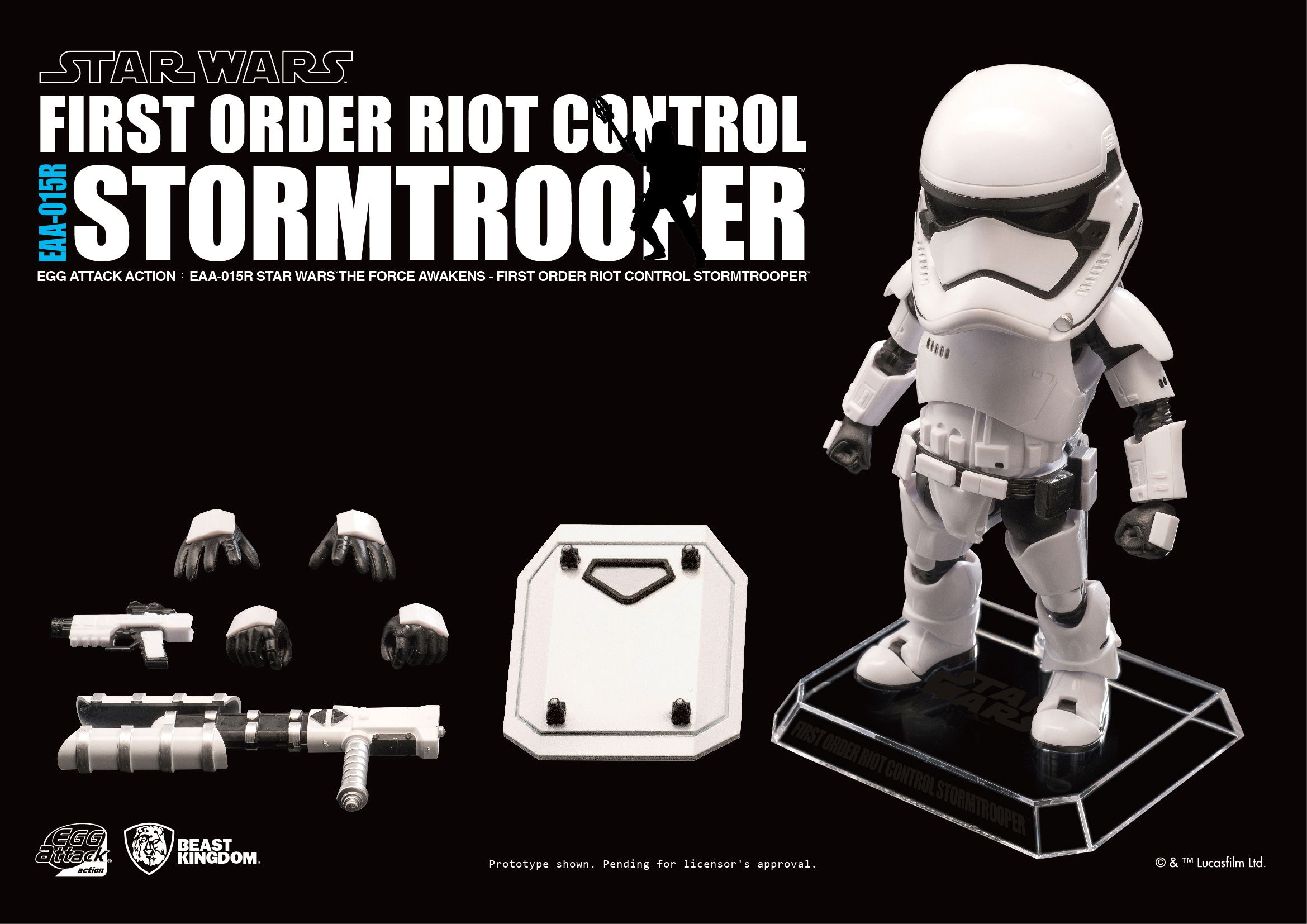 Egg Attack Action Star Wars The Force Awakens: Riot Control