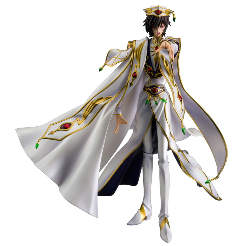 G.E.M. Series Code Geass - Hangyaku no Lelouch R2 1/8 Scale Pre-Painted Figure: Lelouch vi Britannia (Re-run) image 1