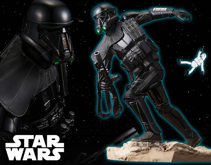 ARTFX+ Rogue One A Star Wars Story 1/7 Scale Pre-Painted Figure: Death Trooper Specialist image 2