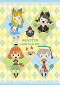 Monster Hunter XX A4 Clear File Set (Set of 4 pieces) thumbnail 8