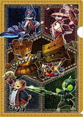 Monster Hunter XX A4 Clear File Set (Set of 4 pieces) thumbnail 6