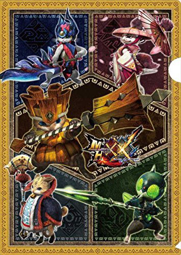 Monster Hunter XX A4 Clear File Set (Set of 4 pieces) image 6