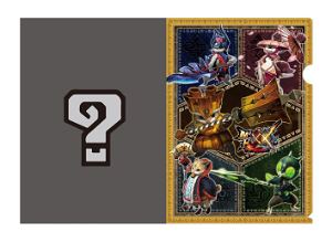 Monster Hunter XX A4 Clear File Set (Set of 4 pieces)
