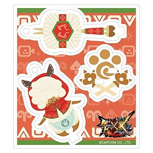 Monster Hunter XX Multi Acrylic Mascot Collection (Set of 10 pieces)