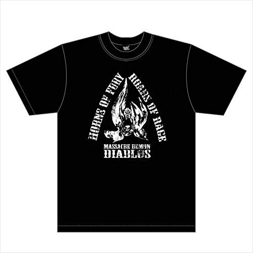 Monster Hunter XX T-shirt Massacre Demon Diablos Black (L Size) image 1