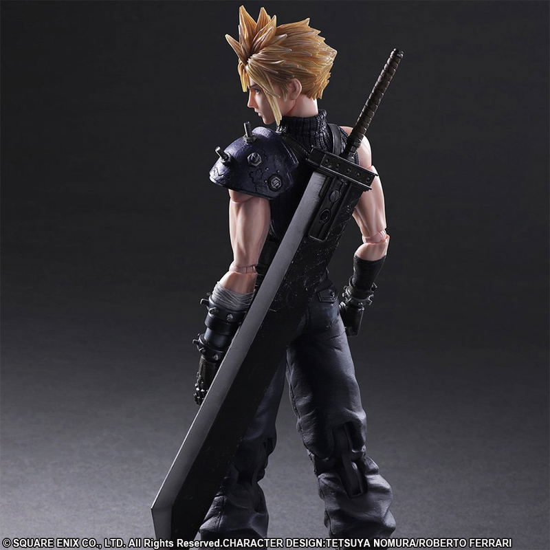 Final Fantasy VII Remake Play Arts Kai No.1: Cloud Strife image 5