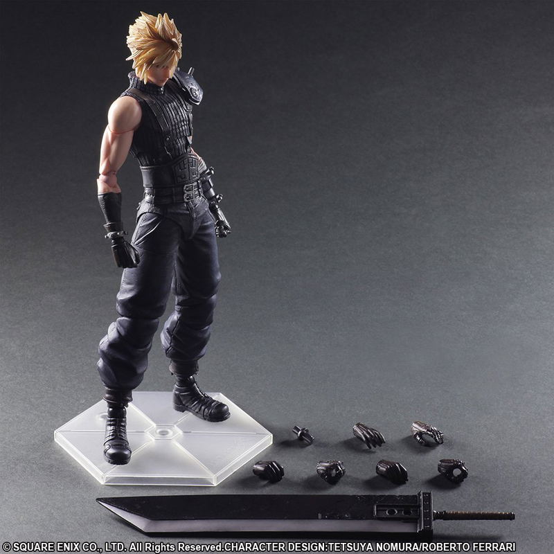 Final Fantasy VII Remake Play Arts Kai No.1: Cloud Strife image 9