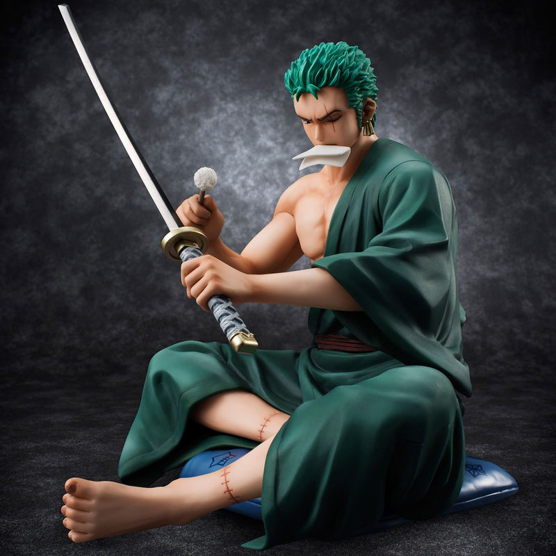 One Piece Excellent Model Portrait of Pirates SOC 1/8 Scale Pre-Painted Figure: Roronoa Zoro image 2