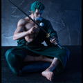 One Piece Excellent Model Portrait of Pirates SOC 1/8 Scale Pre-Painted Figure: Roronoa Zoro thumbnail 8