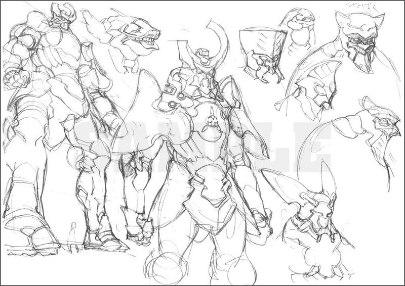 The Art Of Yoh Yoshinari Rough Sketches (Rakugaki hen) image 5