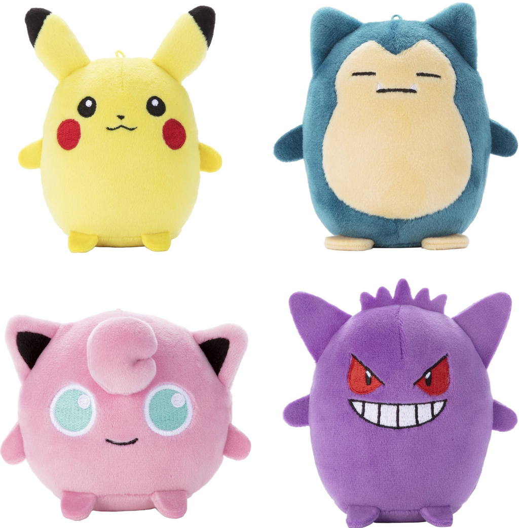 Pokemon Mocchi Mocchi Mini Plush First Assorted Box Set Of 6 Pieces