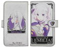 Re:Zero kara Hajimeru Isekai Seikatsu Book Style Smartphone Case: Emilia thumbnail 1