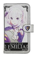 Re:Zero kara Hajimeru Isekai Seikatsu Book Style Smartphone Case: Emilia thumbnail 2