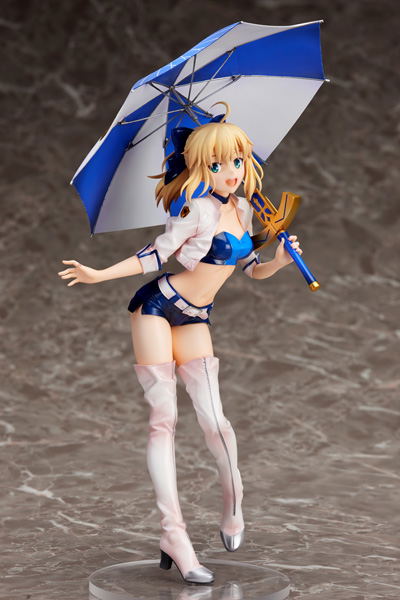 Fate/Stay Night 1/7 Scale Pre-Painted Figure: Saber Type-Moon Racing Ver. (Re-run) image 1