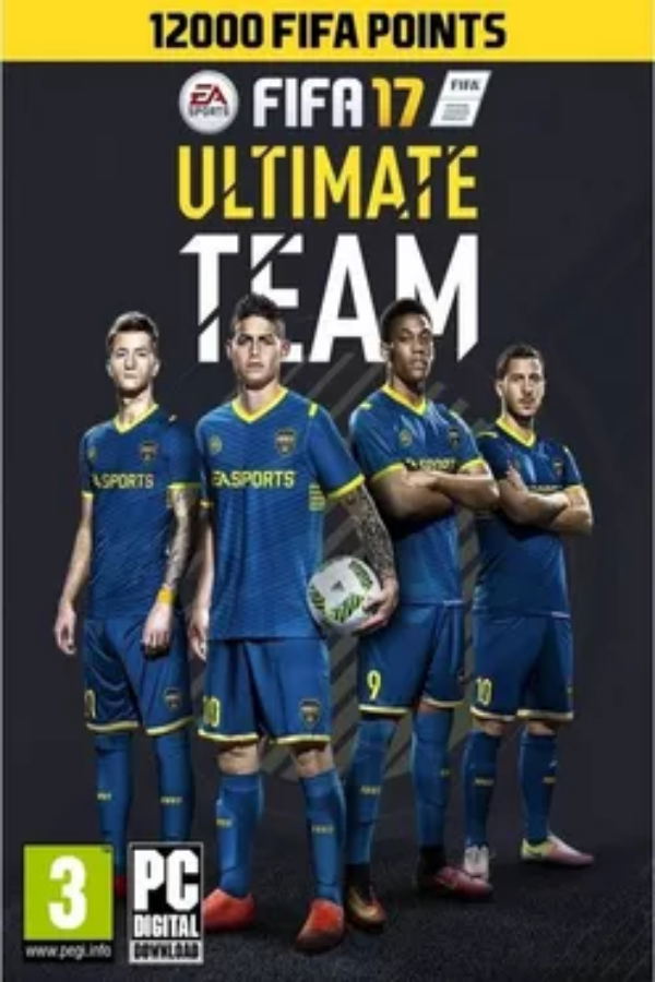 FIFA 17 - 12000 FUT Points <span class="ext" style="background-color: #F96529; color: #FFFFFF;">Electronic Arts</span> <span class="ext ext_digital">digital</span> image 1
